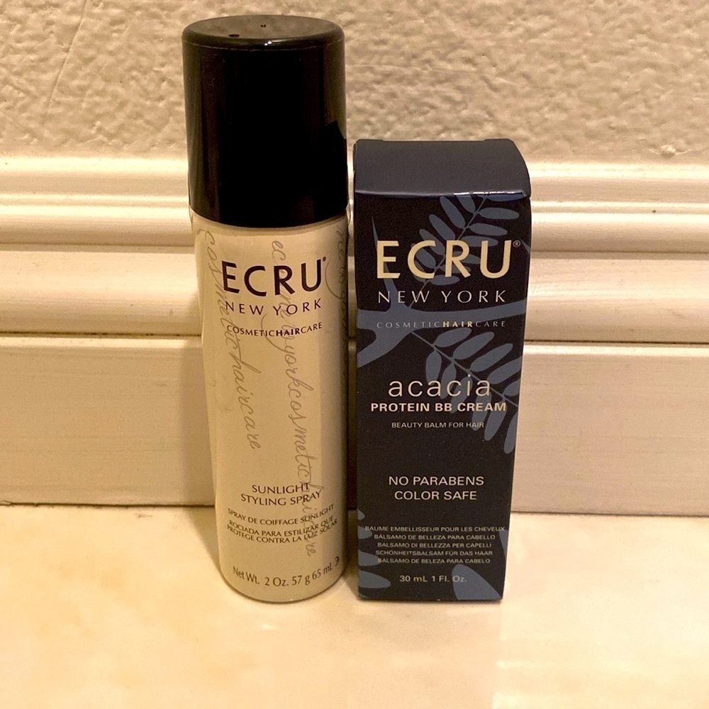 ECRU NEWYORK TRAVEL SIZE HAIR CARE PROTEIN BB CREAM AND SUNLIGHT STYLING SPRAY﻿﻿